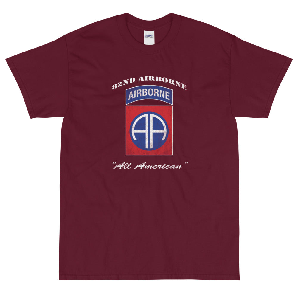 82nd Airborne All Americans Distressed T-Shirt