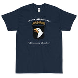 101st Airborne Screaming Eagles Distressed T-Shirt