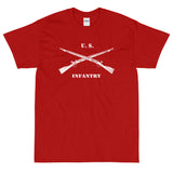 US Infantry Crossed Rifles Distressed T-Shirt