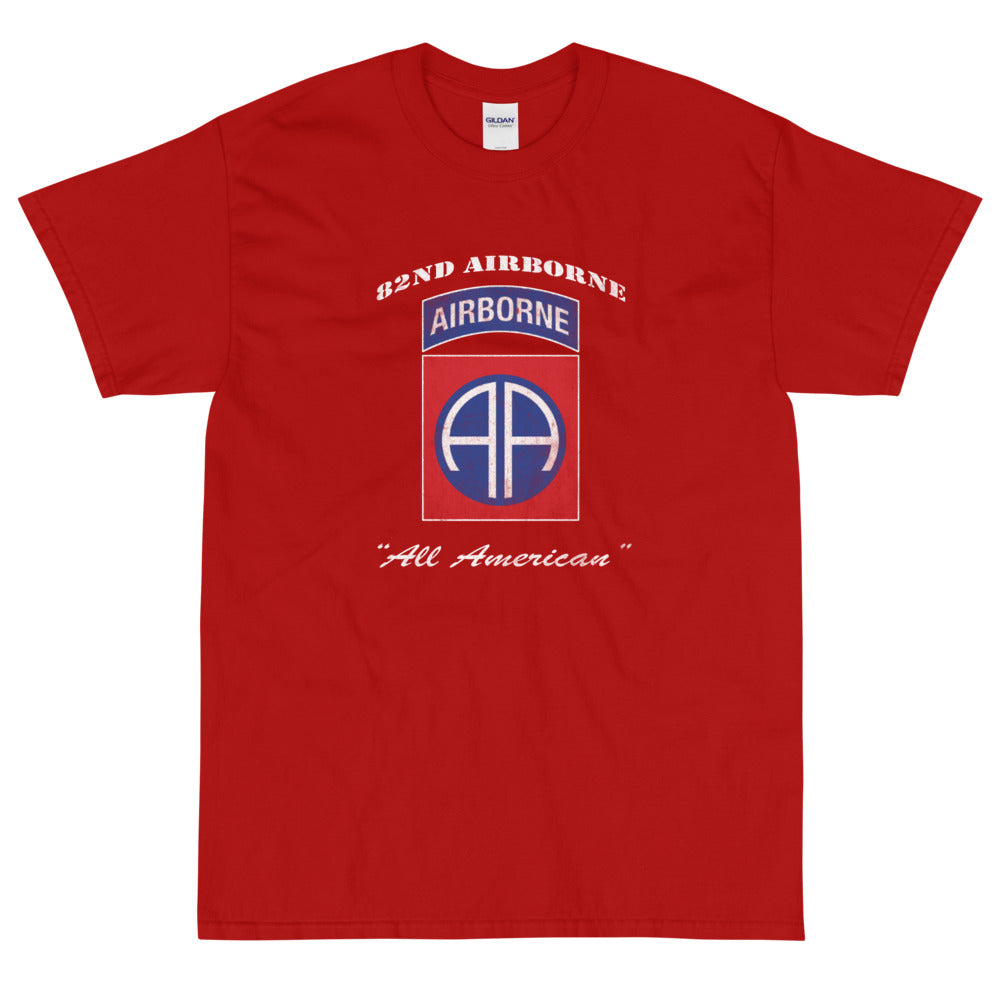 82nd Airborne All Americans Distressed T-Shirt