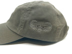 OD Green Hat with Embroidered Air Assault Badge