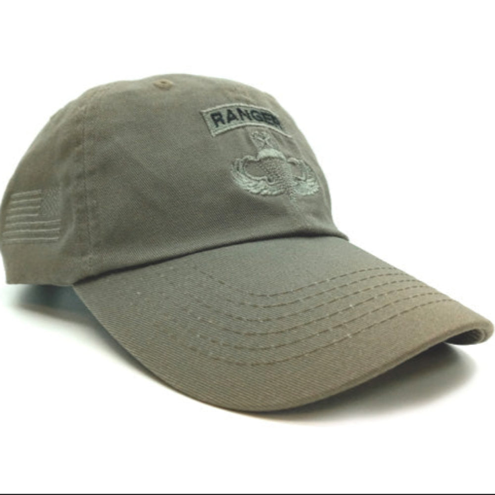 Green cap with 'Ranger' logo on a white background