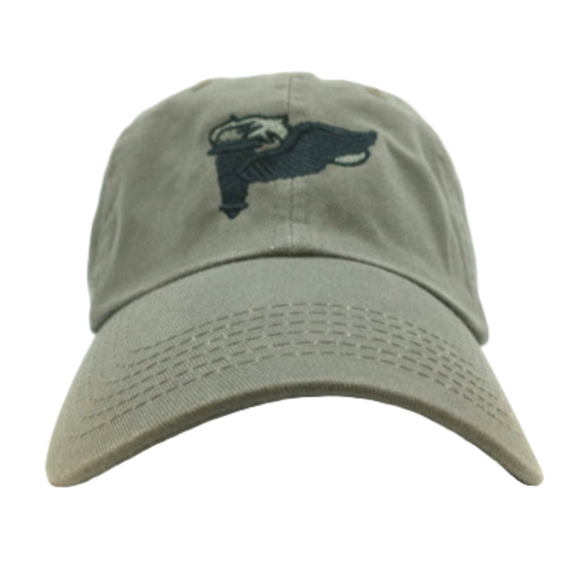 Army Pathfinder Badge OD Baseball Cap Facing Forward with a front view