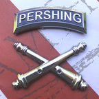 Pershing Tab Black/Chrome