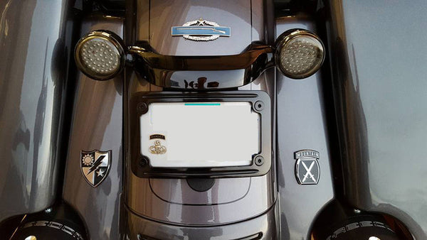 75th Ranger Regiment Crest Metal Decal Auto Medals for Trucks Cars