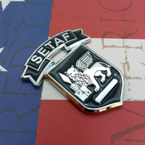 Setaf Emblem Southern European Task Force (Airborne) SETAF Army Badge Car Emblem ...