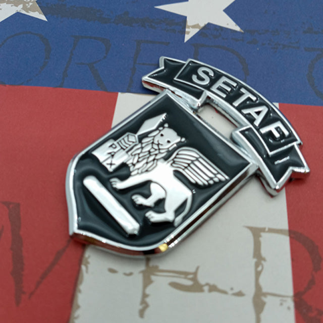 Southern European Task Force (Airborne) Metal Decal