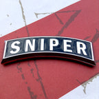 Sniper Tab Metal Decal for Trucks, Cars, SUVs or Motorcycles