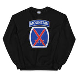 10th Mountain Div Distressed Sweatshirt