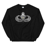 Master Wings w/Combat Star Distressed Sweatshirt