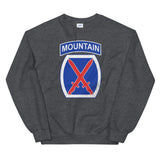 10th Mountain Div Distressed Sweatshirt