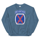 10th Mountain Div Distressed Sweatshirt