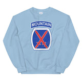 10th Mountain Div Distressed Sweatshirt