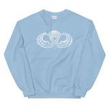 Jump Wings w/Combat Star Distressed Sweatshirt