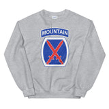 10th Mountain Div Distressed Sweatshirt