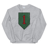 1st Infantry Div Distressed Sweatshirt