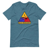 1st Armor Division Old Ironsides Distressed T-Shirt
