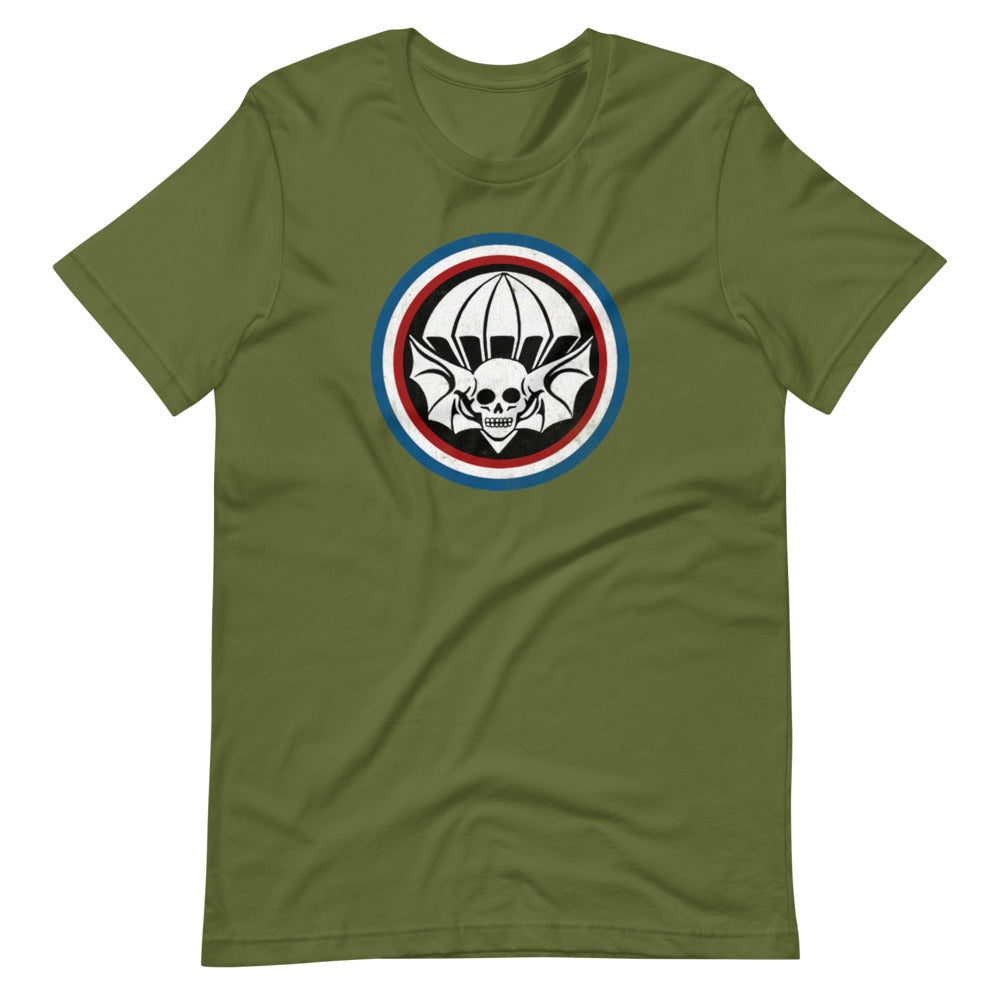 502d Infantry Widowmakers Distressed T-Shirt