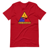 1st Armor Division Old Ironsides Distressed T-Shirt