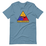 1st Armor Division Old Ironsides Distressed T-Shirt