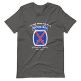 10th MOUNTAIN Short-sleeve unisex t-shirt