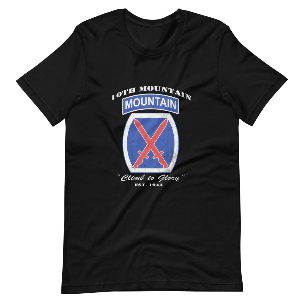 10th MOUNTAIN Short-sleeve unisex t-shirt
