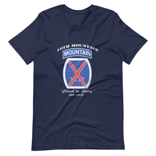 10th MOUNTAIN Short-sleeve unisex t-shirt
