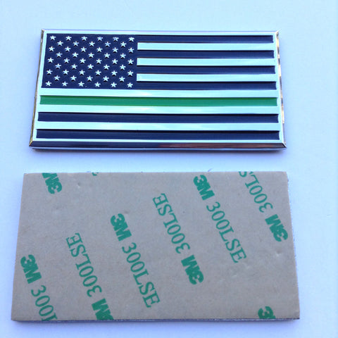 Thin Green Line Military Flag Decal Sticker | Custom Made In The USA | Fast Shipping - Foto 4