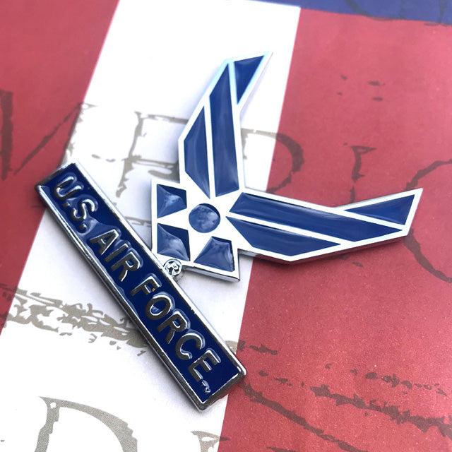 United States Air Force Color Metal Decal
