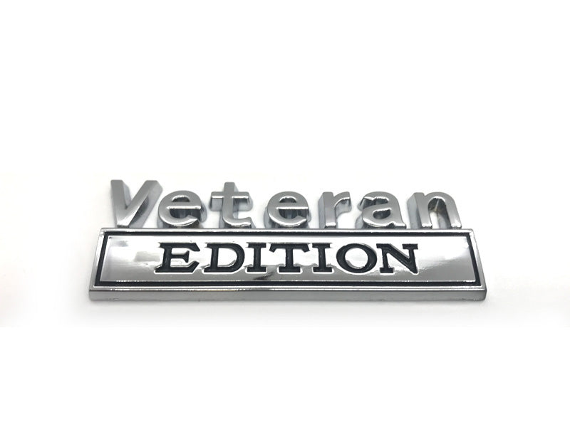 Veteran Edition Metal Decal